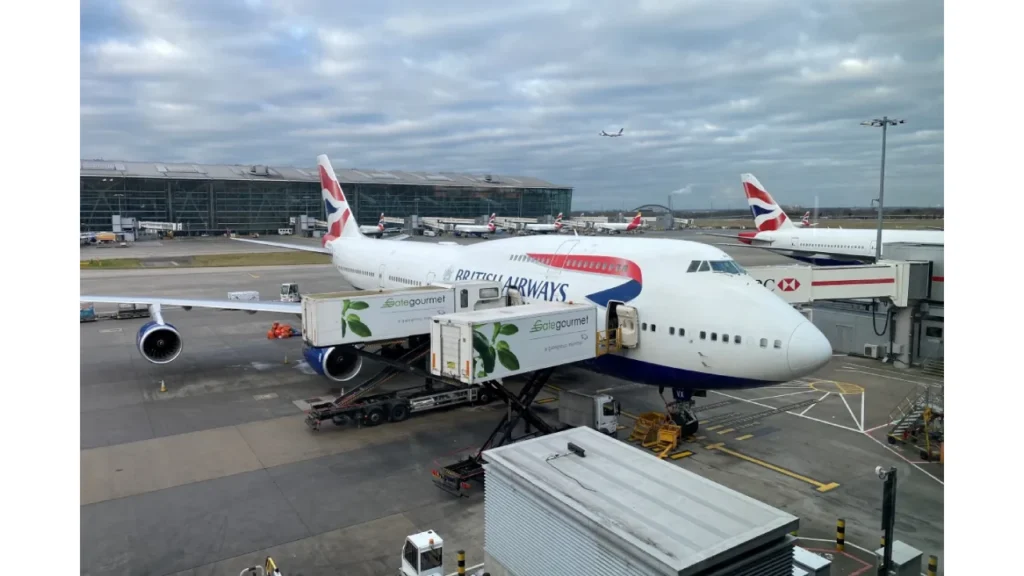 Passengers choosing British Airways same-day flight change.