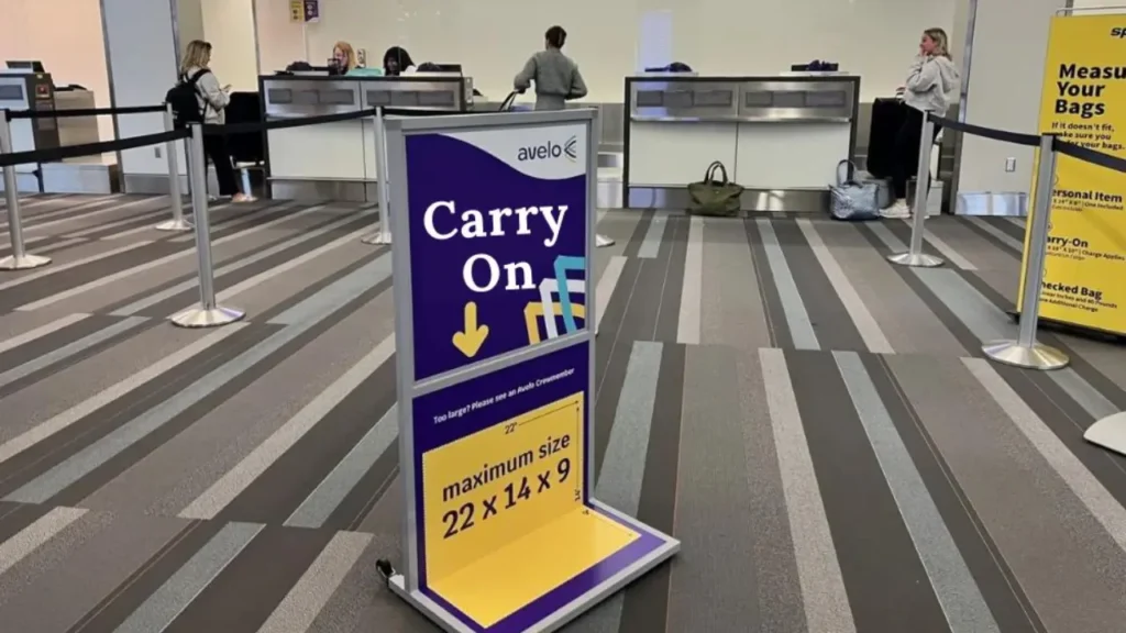 Items that are banned on the Avelo flight list for safety reasons
