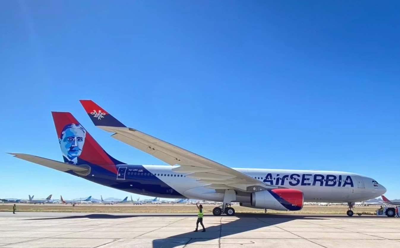 Air Serbia Samos Aircraft Photo