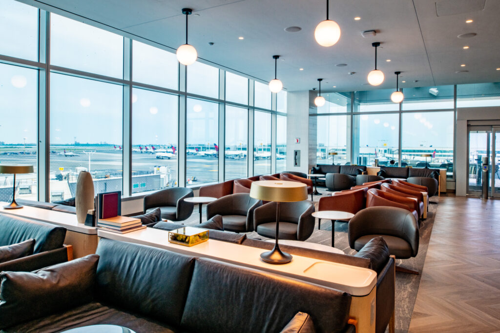 Delta customer service center at New York City airport