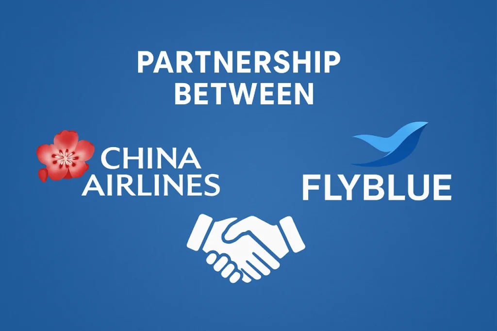 China Airlines and Flying Blue partnership in the airline industry