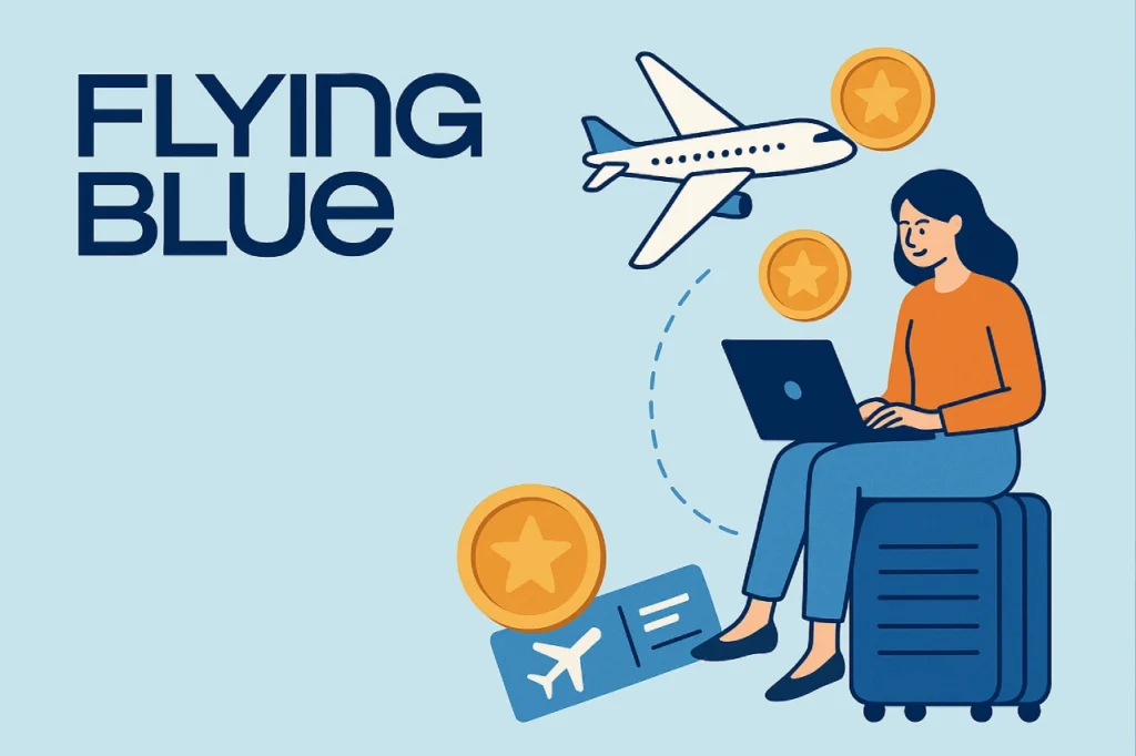 Overview of benefits available through Flying Blue points usage