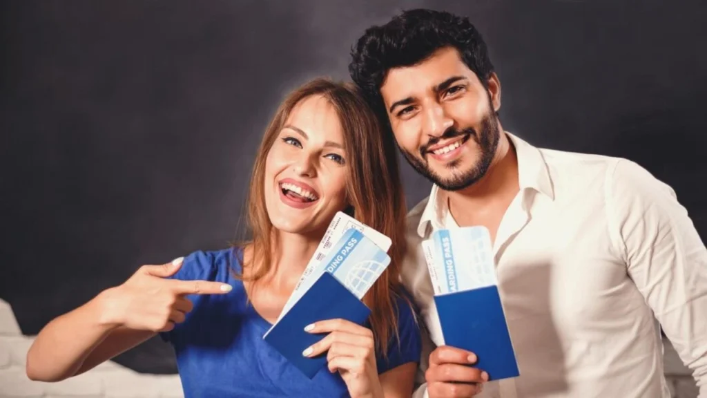Travelers reviewing United Airlines Buddy Pass rules and flight restrictions.